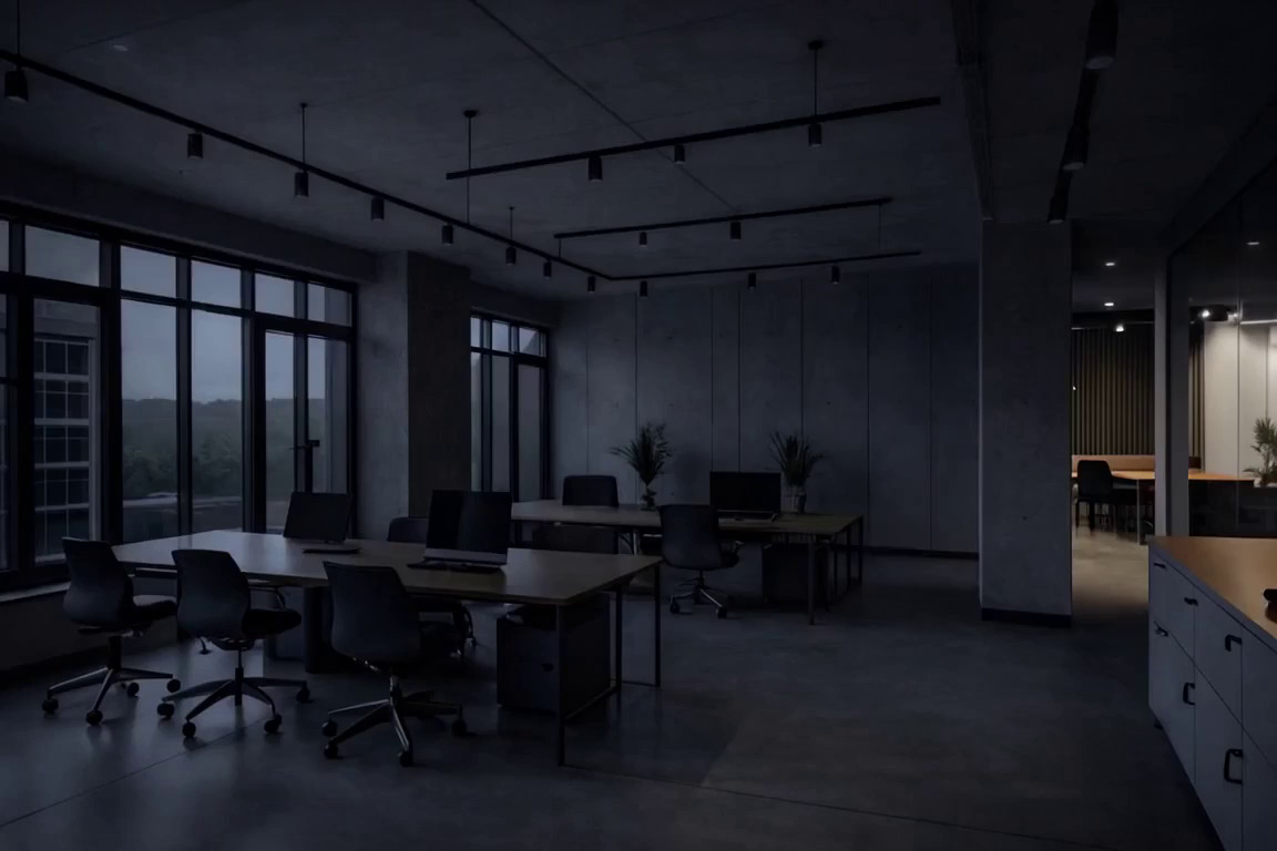 Birouri si receptii iluminate gradual