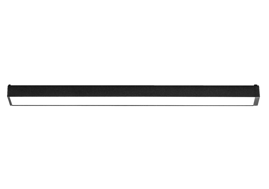 Banda LED, Sina Magnetica Aplicata, Lumina Calda, 10W, Negru