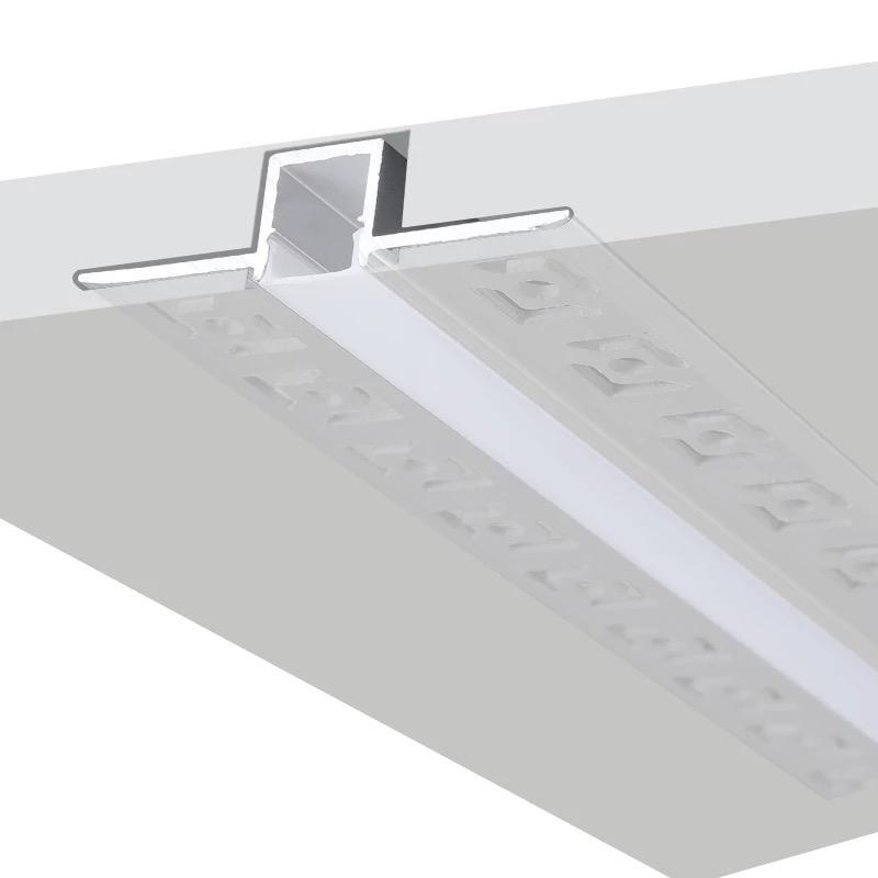 Profil LED Incastrat, Finisaj Glet, Lungime 2m, Latime 1.5 cm