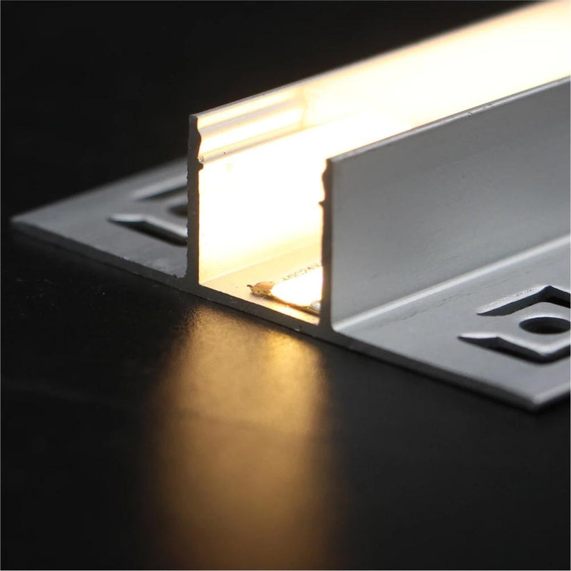 Profil LED Incastrat, Sub Tencuiala, Lungime 3m, Latime 1.5 cm