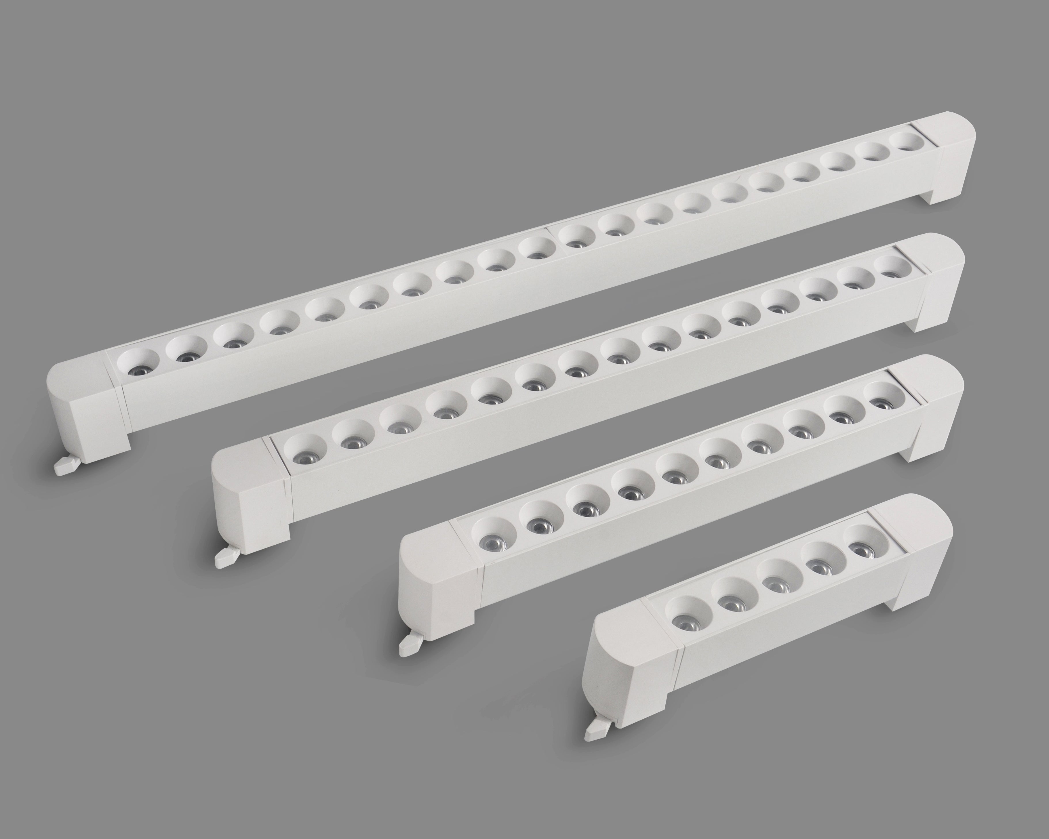 Proiector LED RFAN, Tip Grila, 30W, 4000K Lumina Neutra, Directionabil Pe Sina Monofazata, Alb
